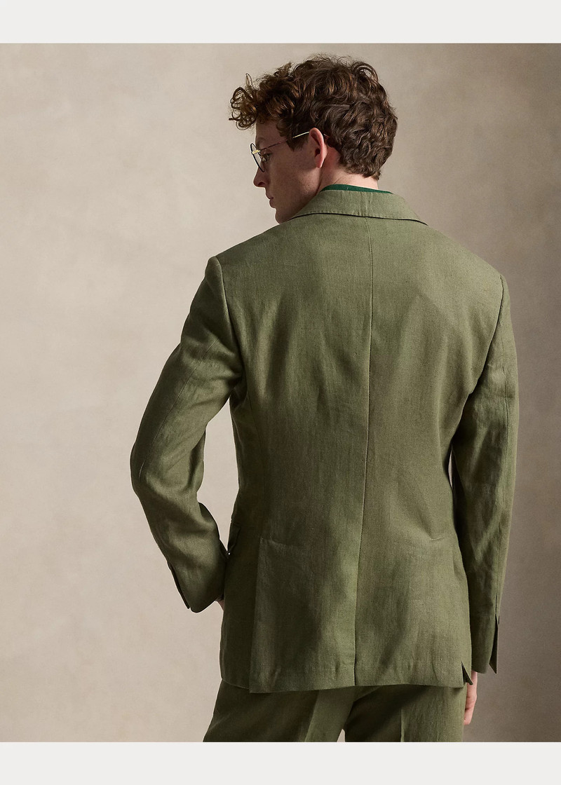 Polo Tailored Fit Linen Suit Jacket 4