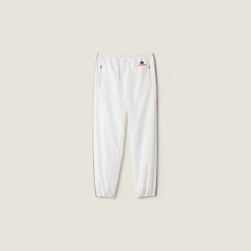 Technical poplin joggers 1