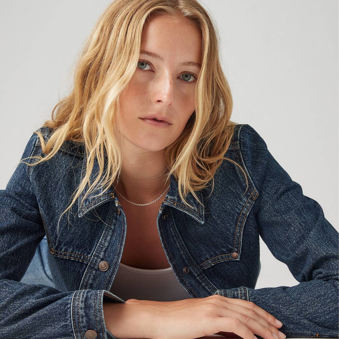RIVETED ORIGINAL TRUCKER JACKET - 5