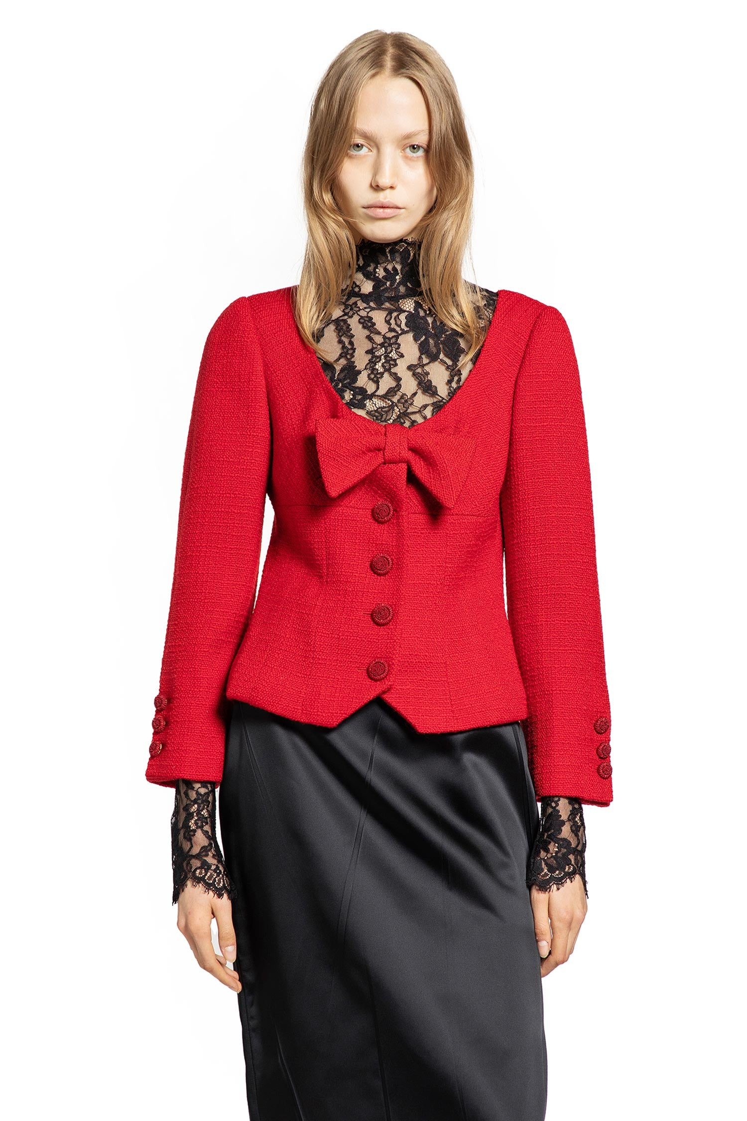 Valentino Woman Red Jackets - 6