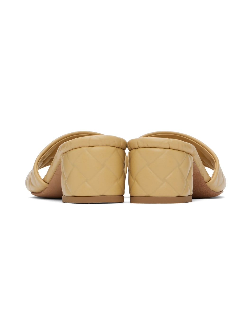 Beige Amy Mules - 2