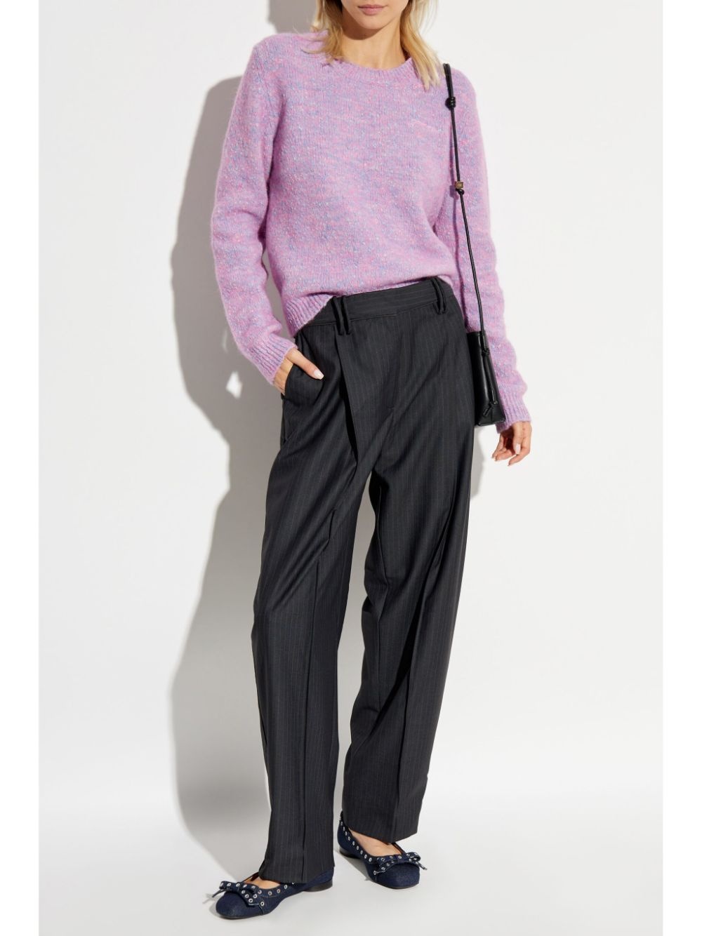 mélange effect jumper - 2