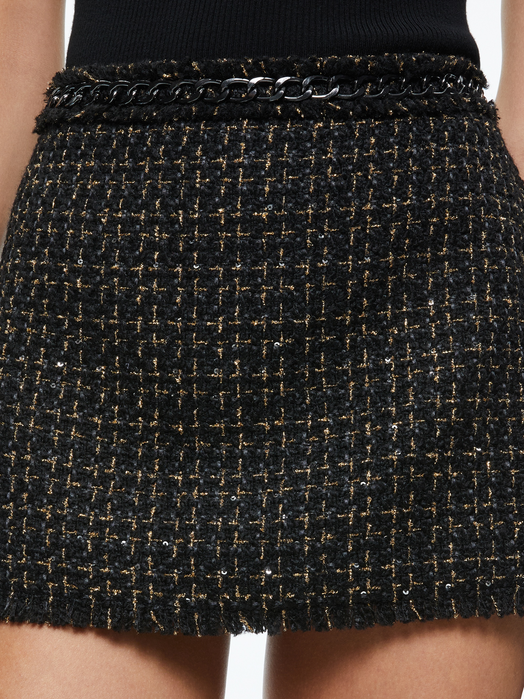 JALEN CHAIN MINI SKIRT - 4