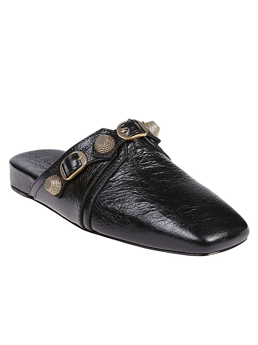 Balenciaga Cozy Cagole leather mules - 2