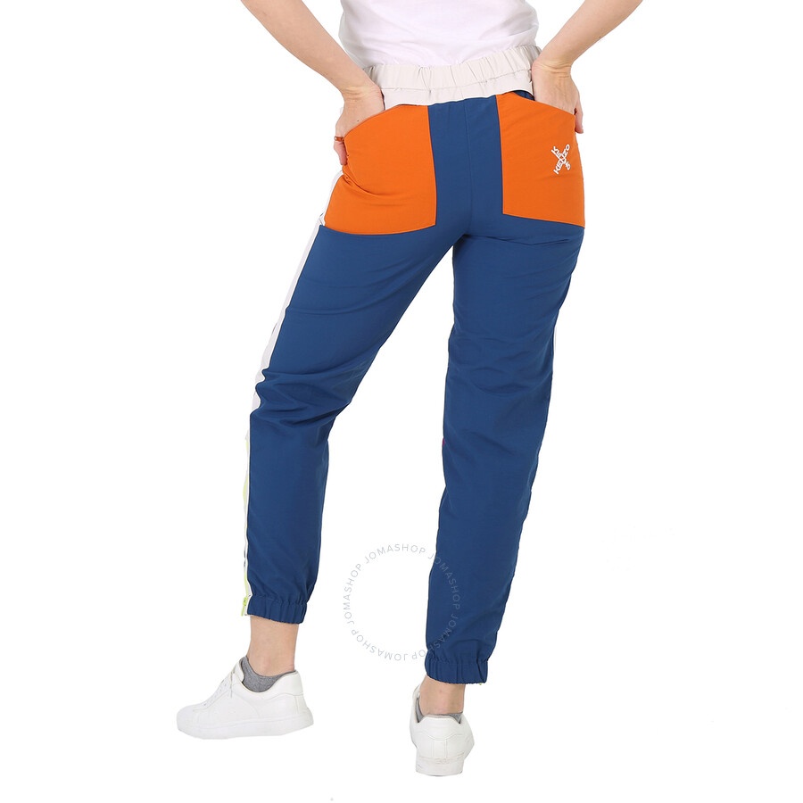 Kenzo Ladies Colorblock Sport Tracksuit Nylon Trousers - 6