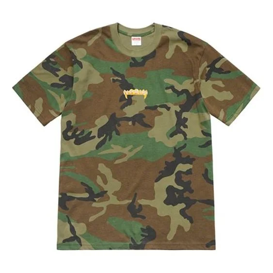 최고 SS19 정면 티 Woodland Camo SUP-SS19-271 - 1