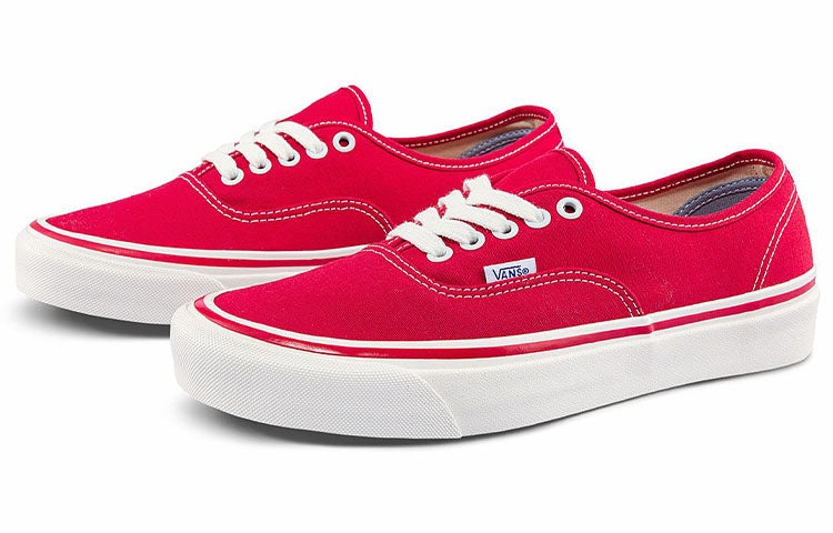 Vans Style 44 Low Tops Casual Skateboarding Shoes Unisex Red VN0A5JMQRED - 2