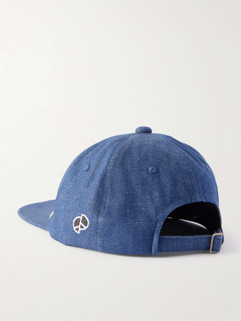 Kapital Logo-Embroidered Cotton-Twill Baseball Cap outlook