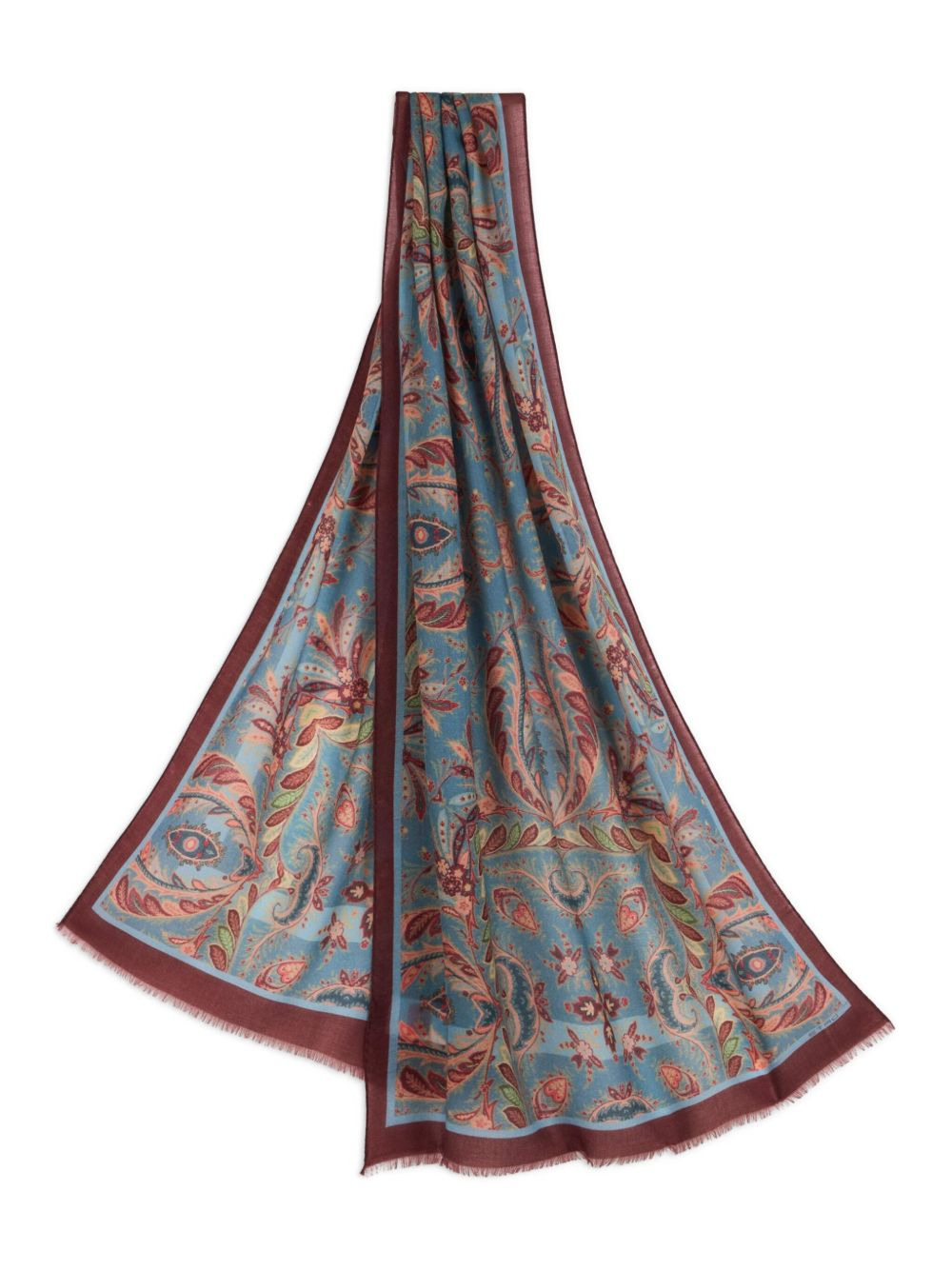 paisley-print scarf - 2
