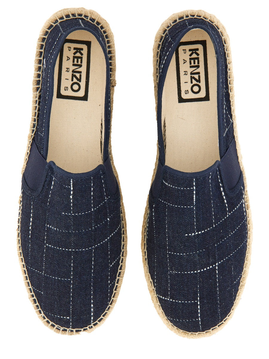 Kenzo Men Espadrille With Logo Embroidery - 6