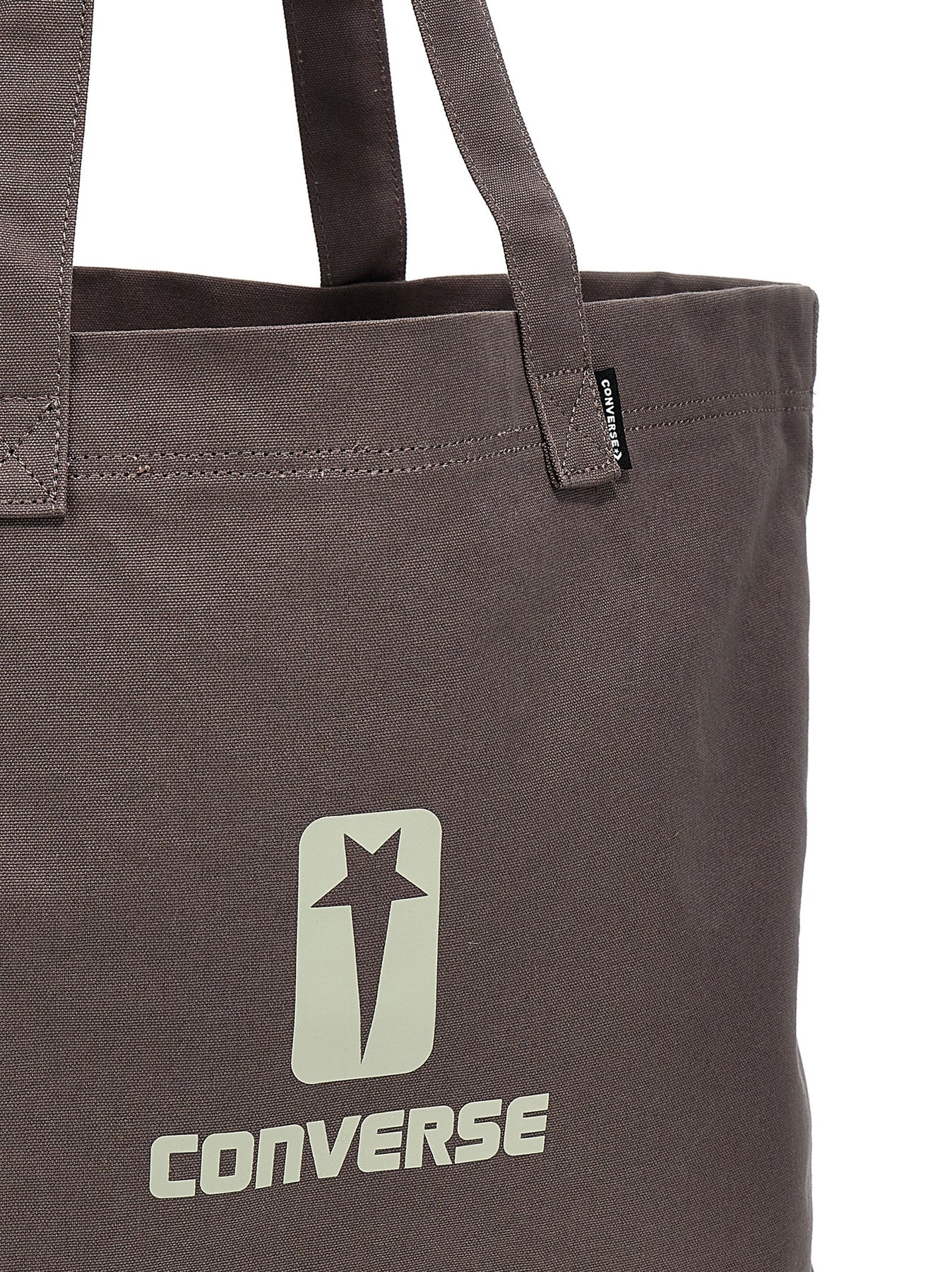Drkshw X Converse Shopping Shopper Tote Bag Gray - 3