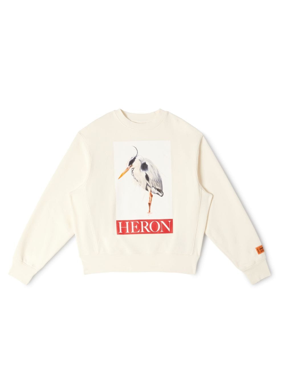 Heron Bird Painted Crewneck - 1