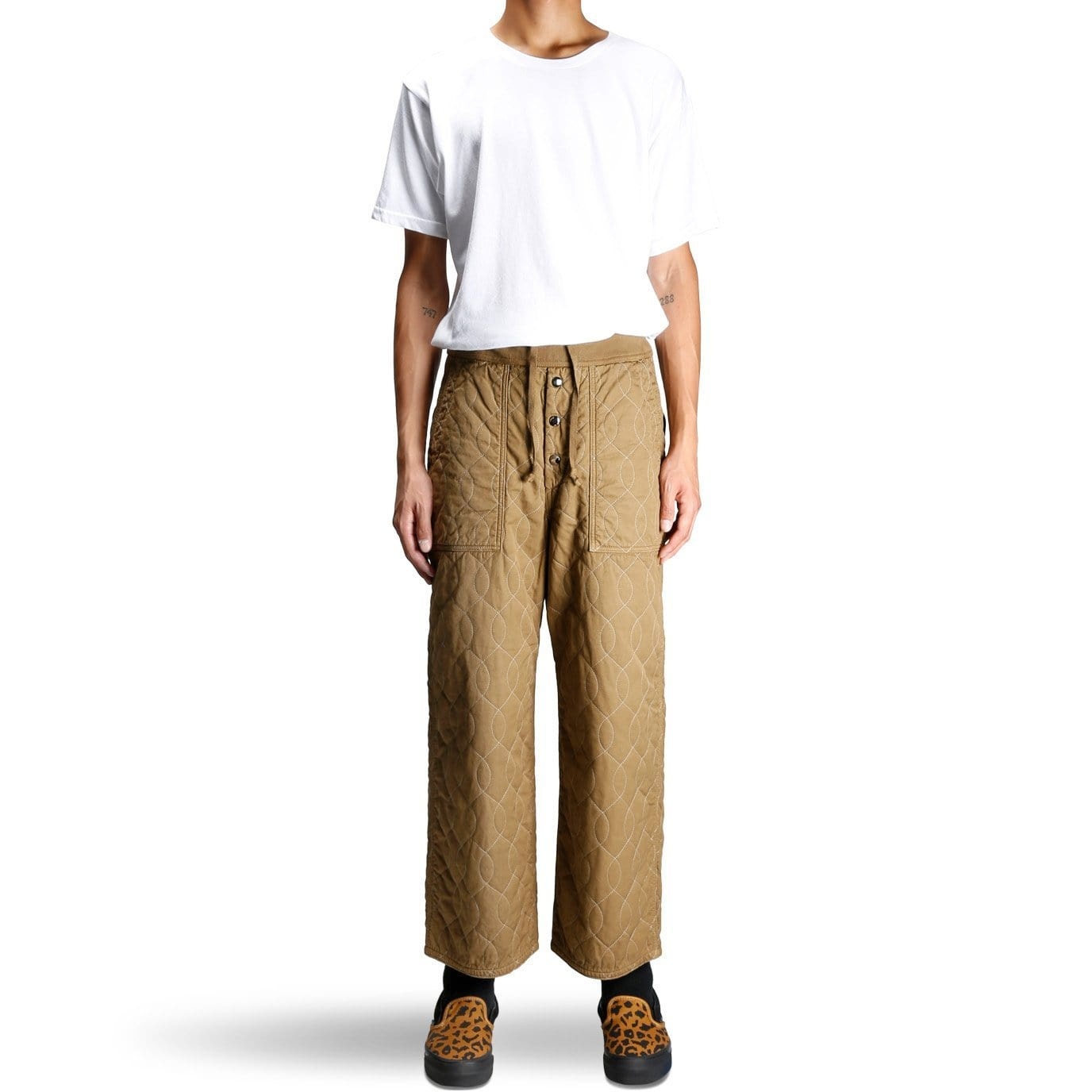 DENSED TWILL X QUILTING PANTS - 2