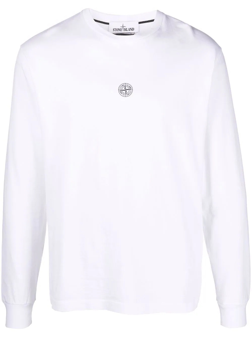 Compass motif long-sleeve T-shirt - 1