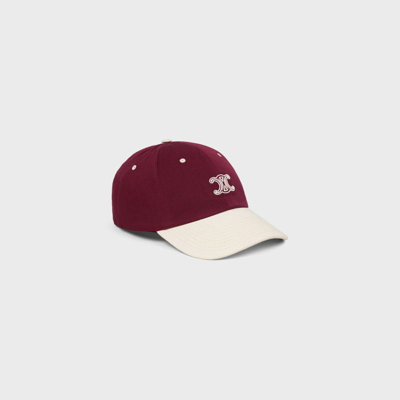 Triomphe richelieu cap IN cotton twill 1