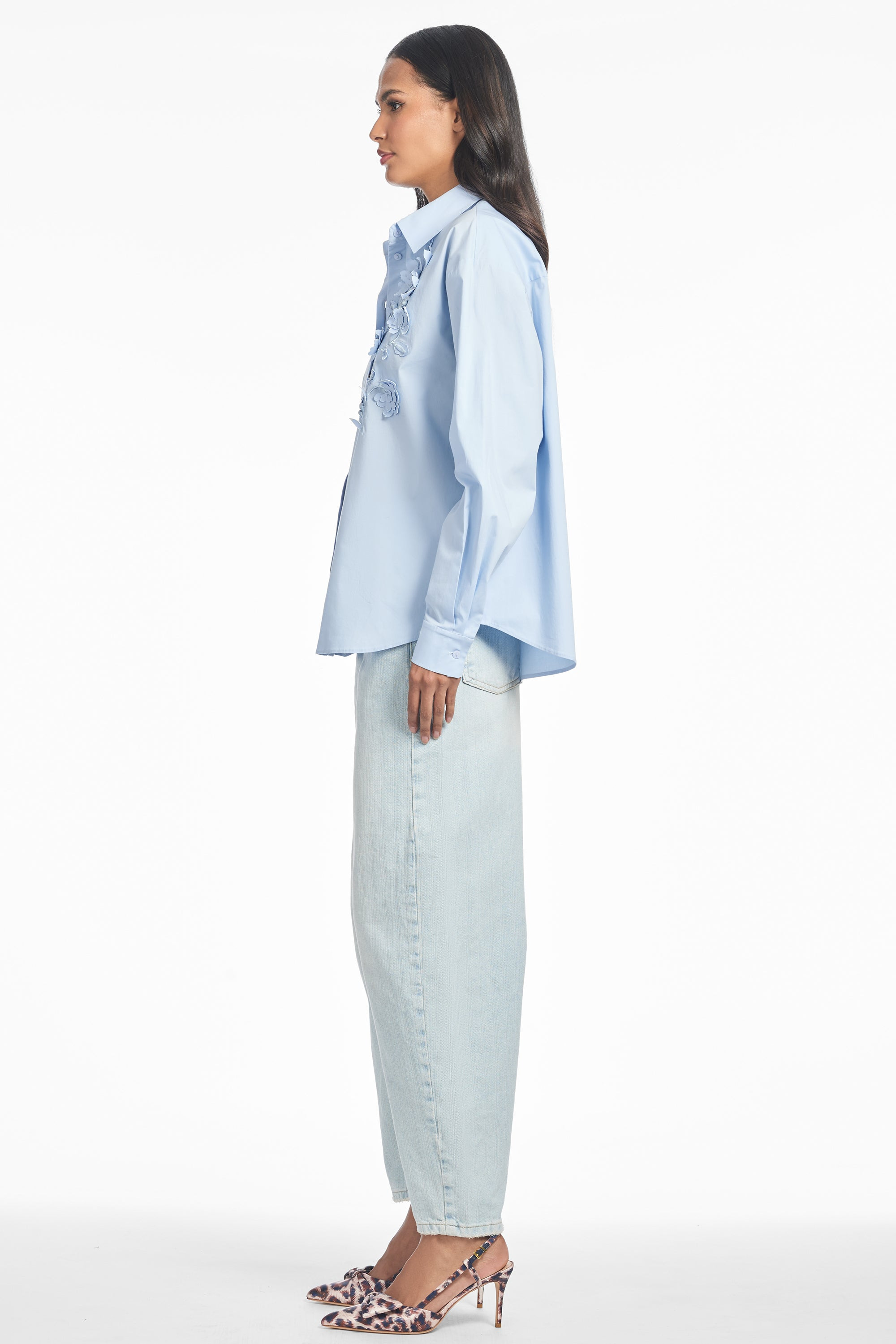 VIOLA TOP - GLACIAL BLUE - 3