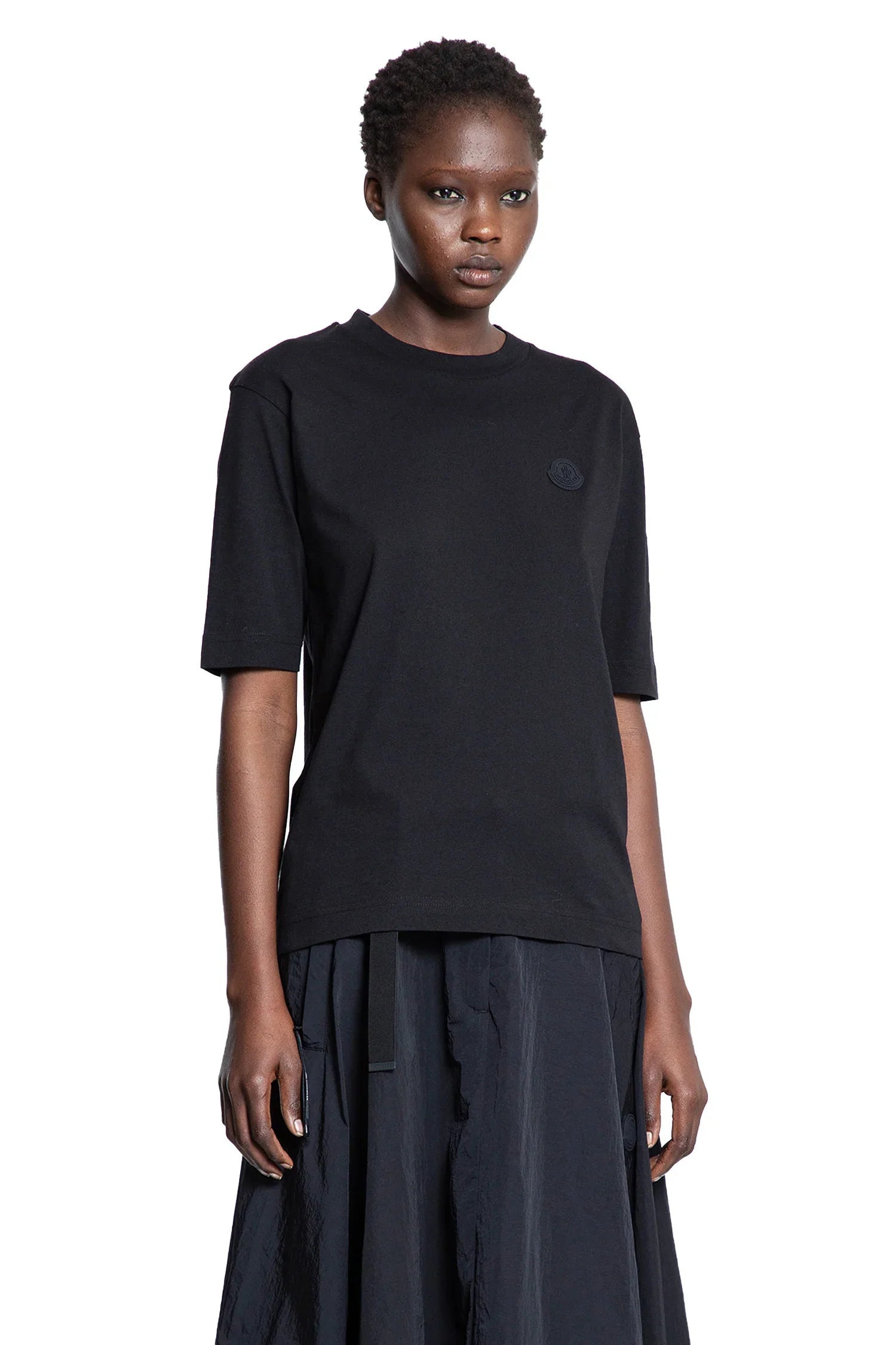 Blurred-Logo-Cotton-T-Shirt - 2