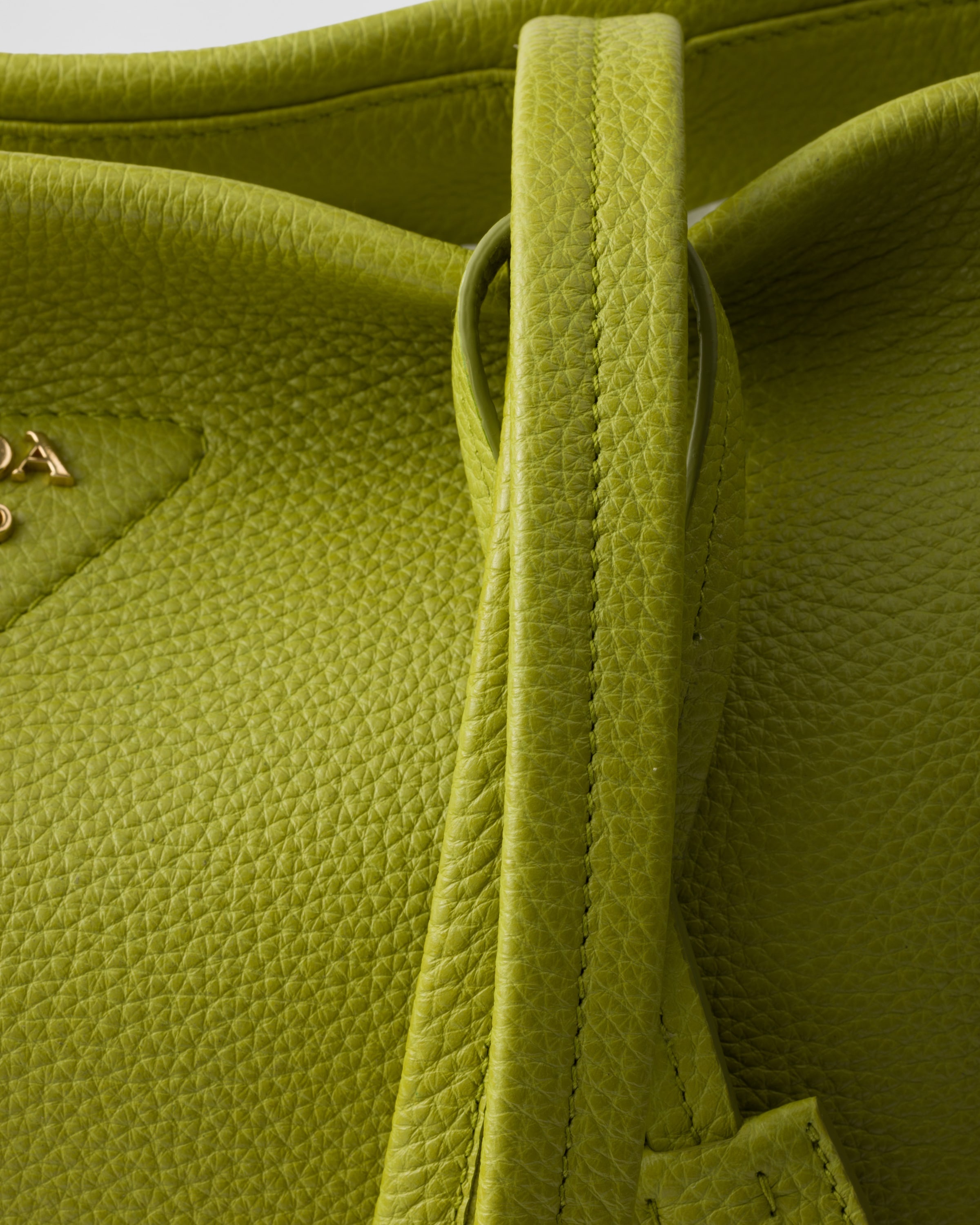 Large leather tote bag - 6
