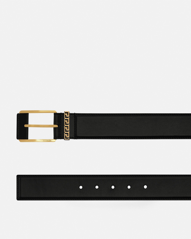 VERSACE Greca Leather Belt 4 cm outlook
