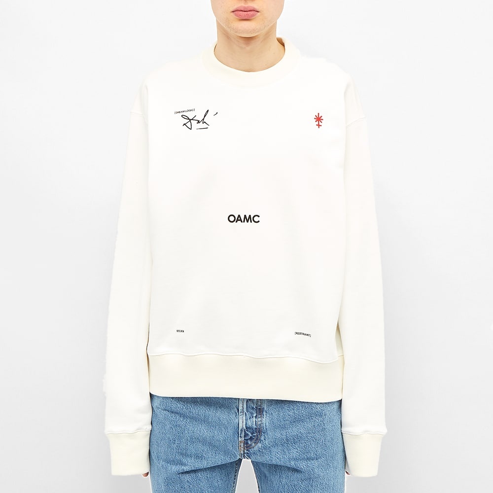 OAMC Logic Logo Crew Sweat - 4