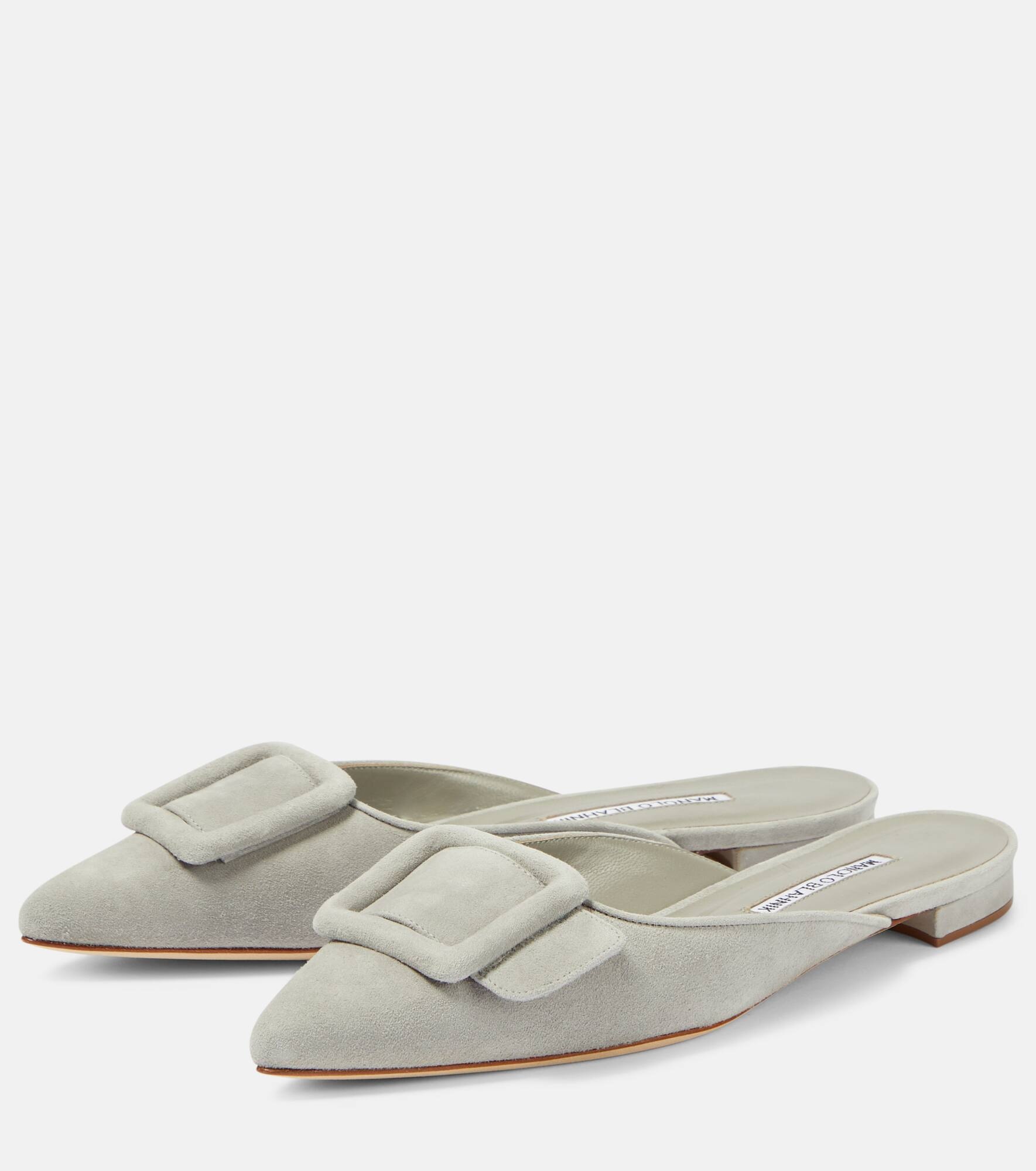 Maysale suede mules - 5