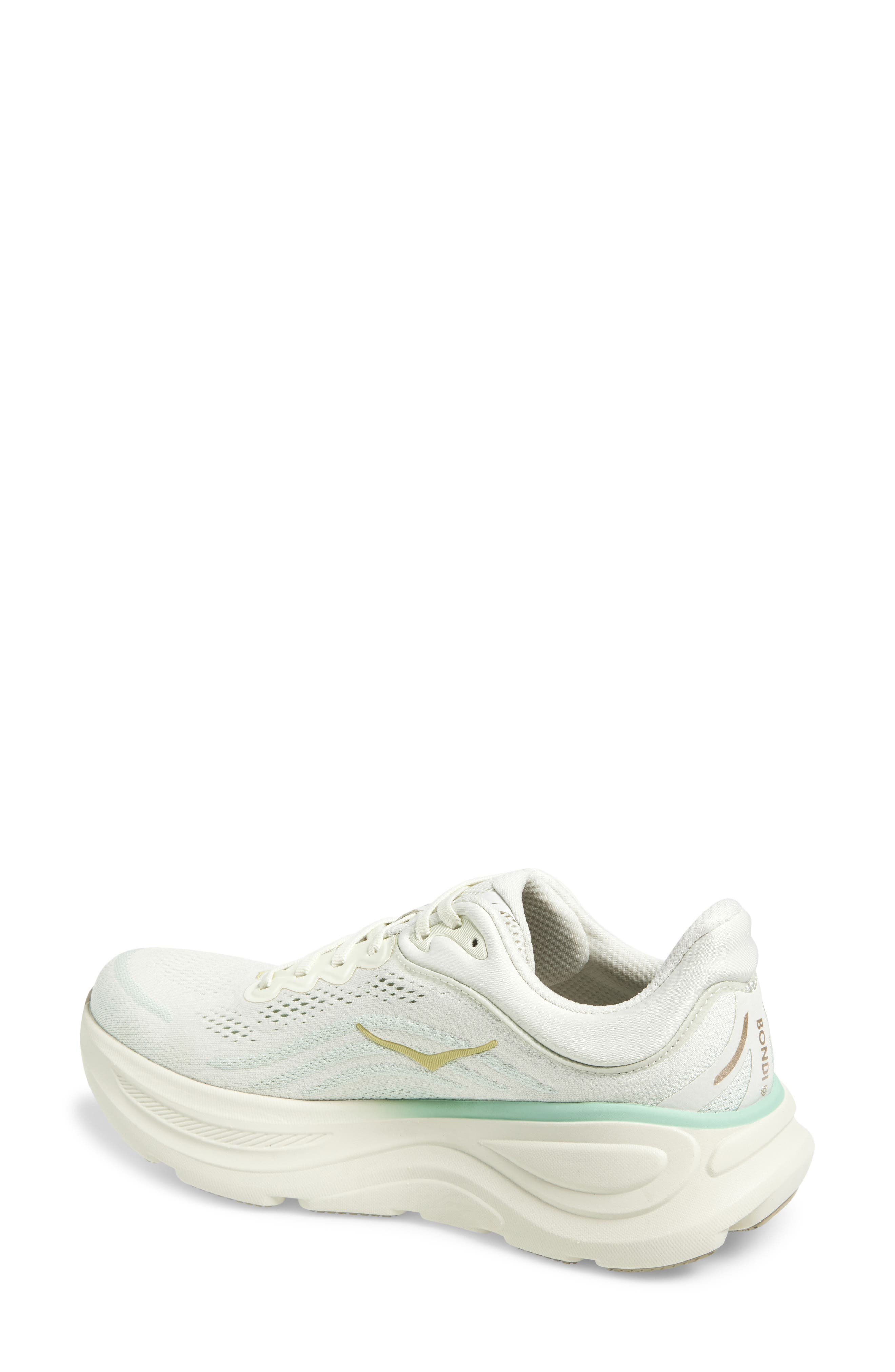 HOKA Bondi 9 Running Shoe in Truffle Salt /Sea Glass at Nordstrom - 2
