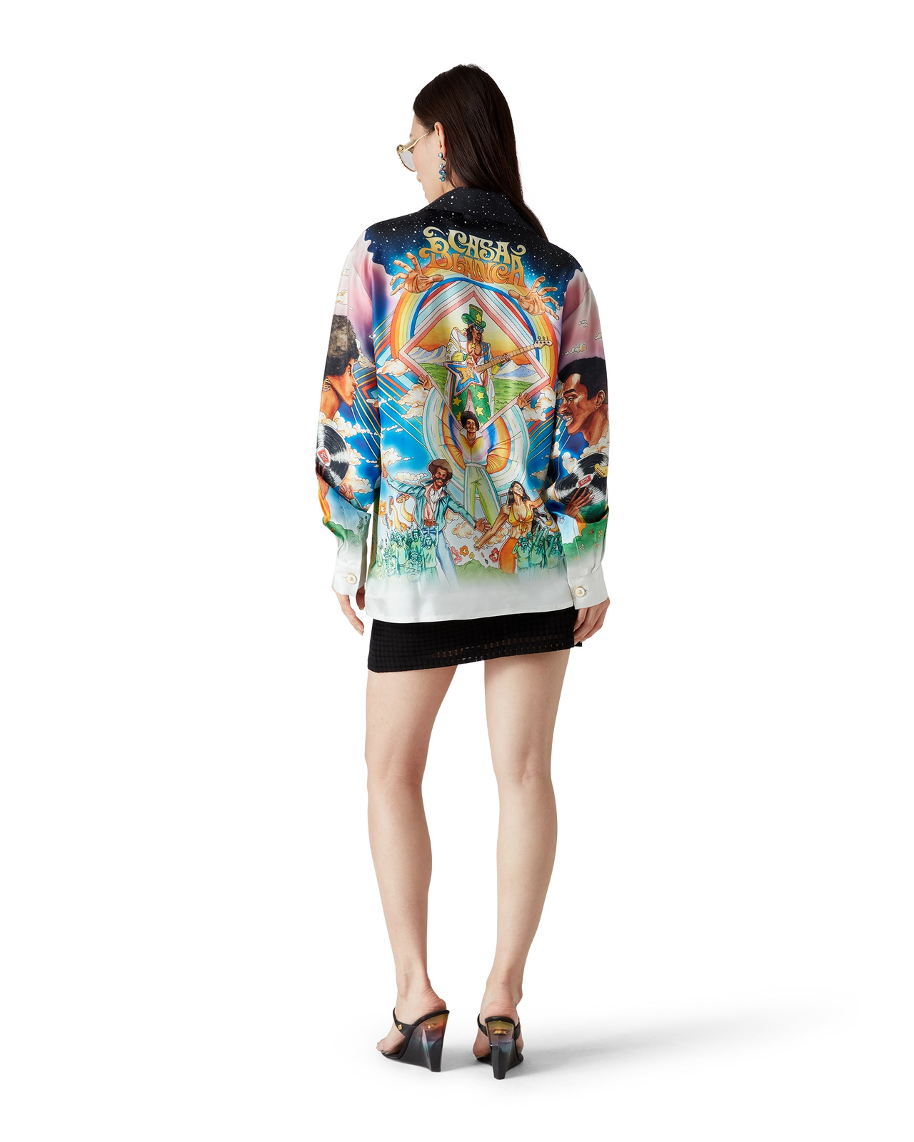 La Musique Silk Shirt | Casablanca Paris - 3