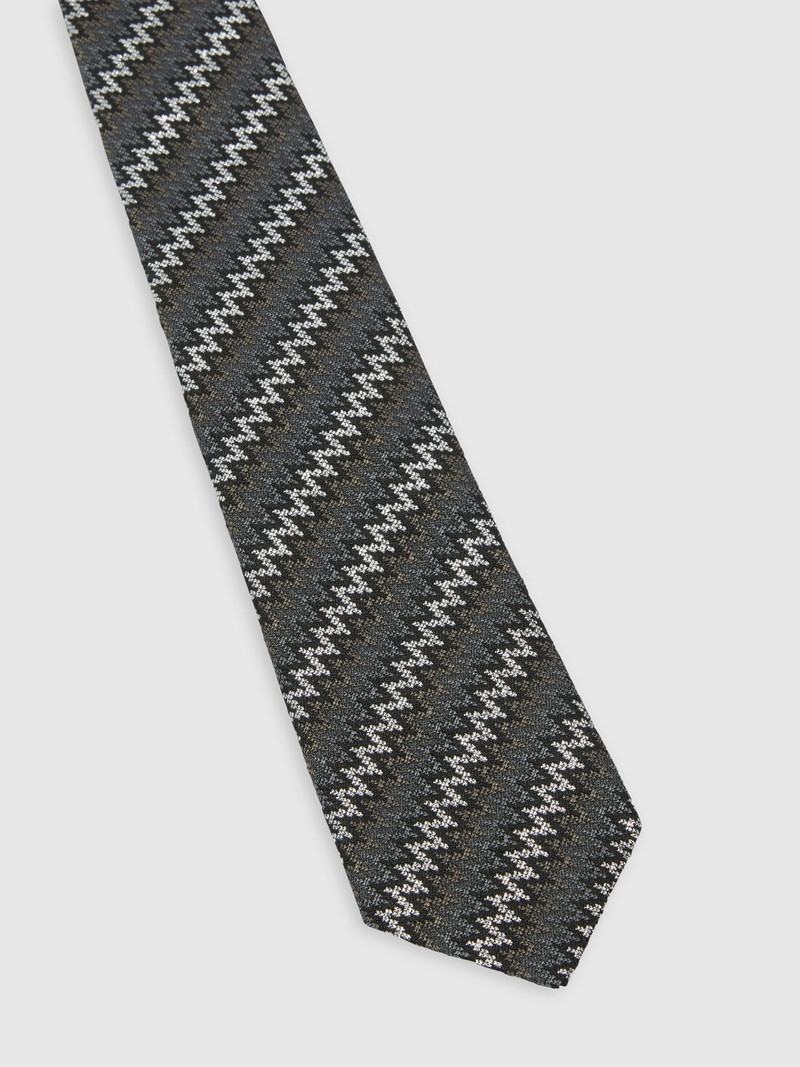 Missoni Lamé silk tie outlook