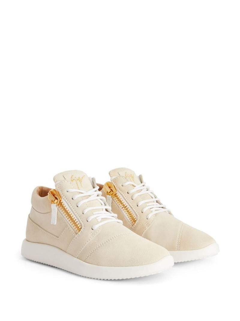 Giuseppe Zanotti Runner high-top panelled sneakers outlook