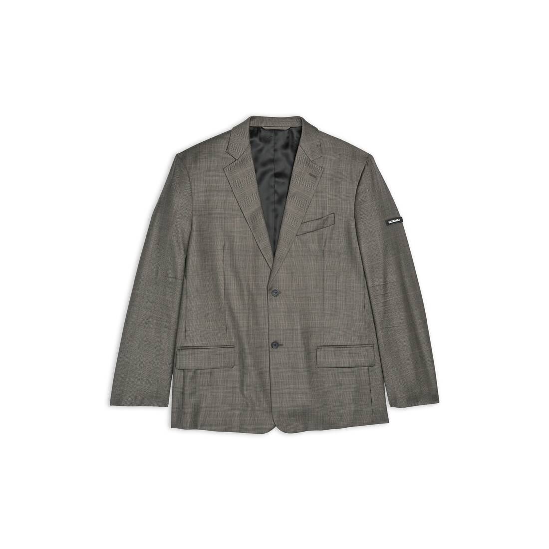 BALENCIAGA Double-Breasted Twill Blazer for Men