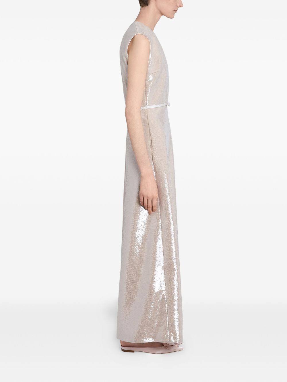 sequin midi dress - 4