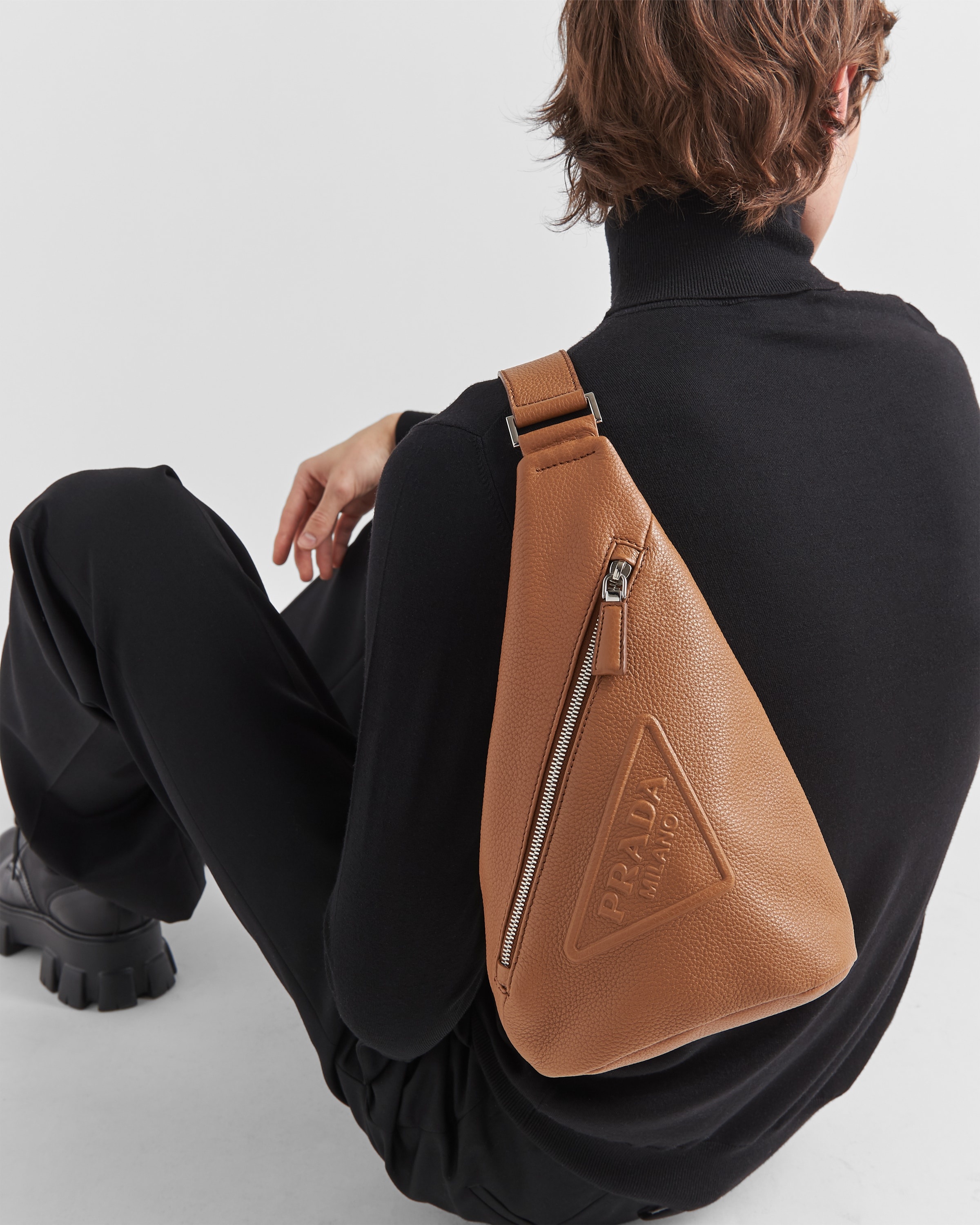 Prada Cross leather bag - 7