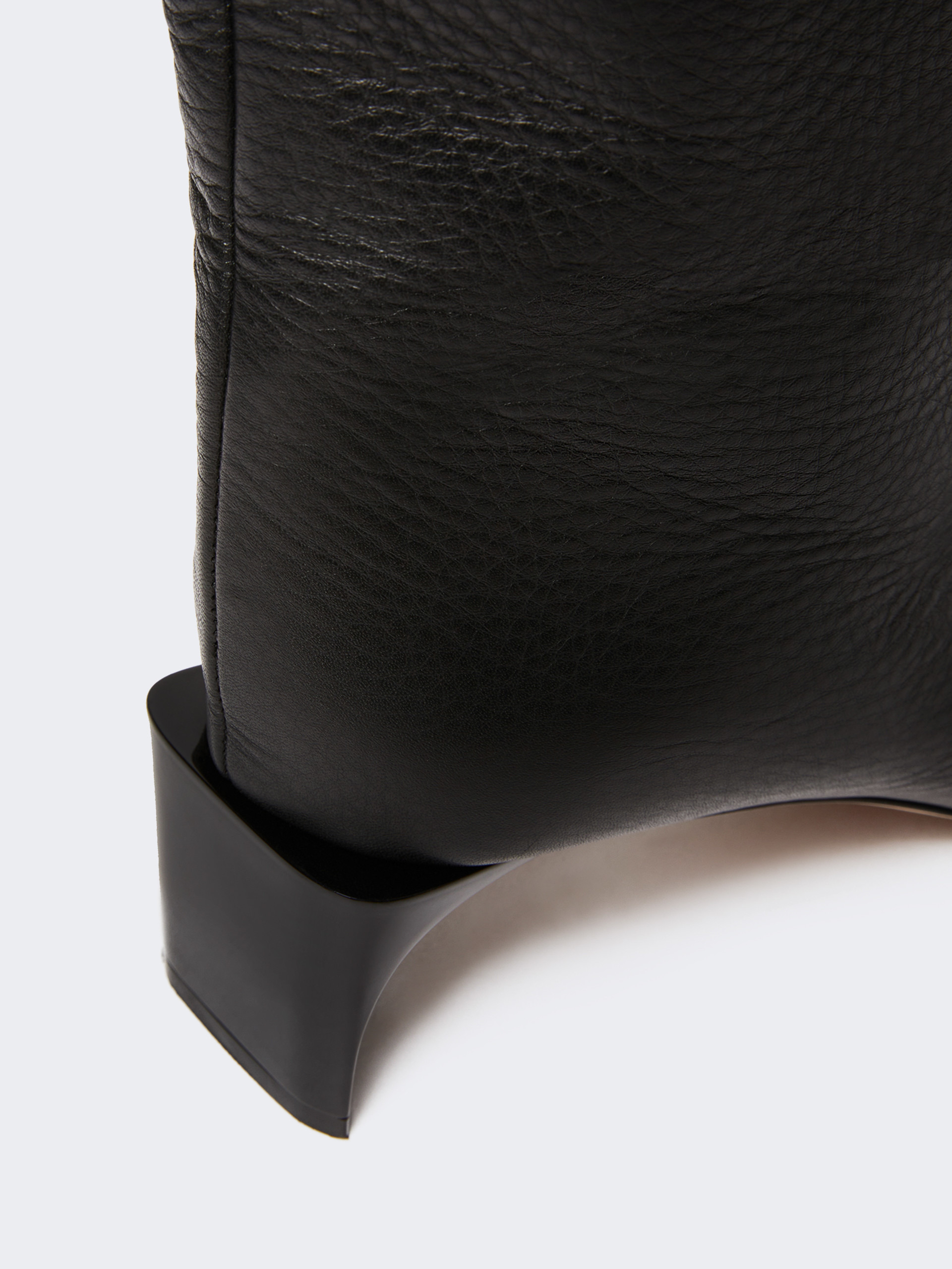 AGGRAVI1234 Thigh-high calfskin boots - RUNWAY - 5