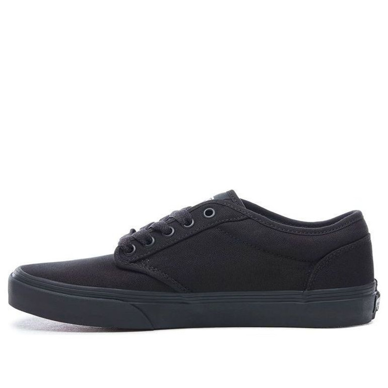 Vans Authentic Atwood Skateboard Series Mid-Top Retro Skate Shoes Unisex Black VN000TUY186 - 1
