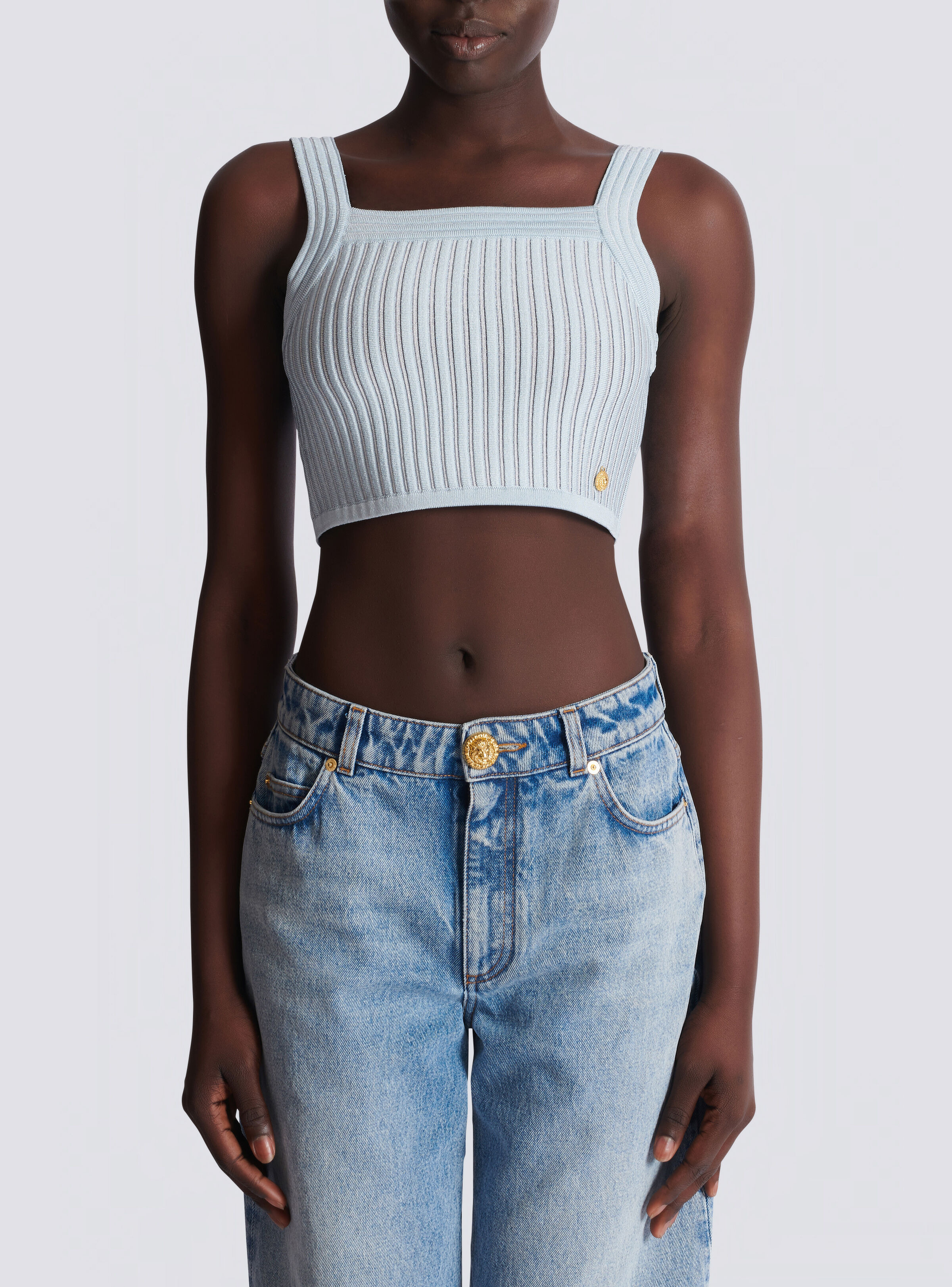Textured knit top - 5