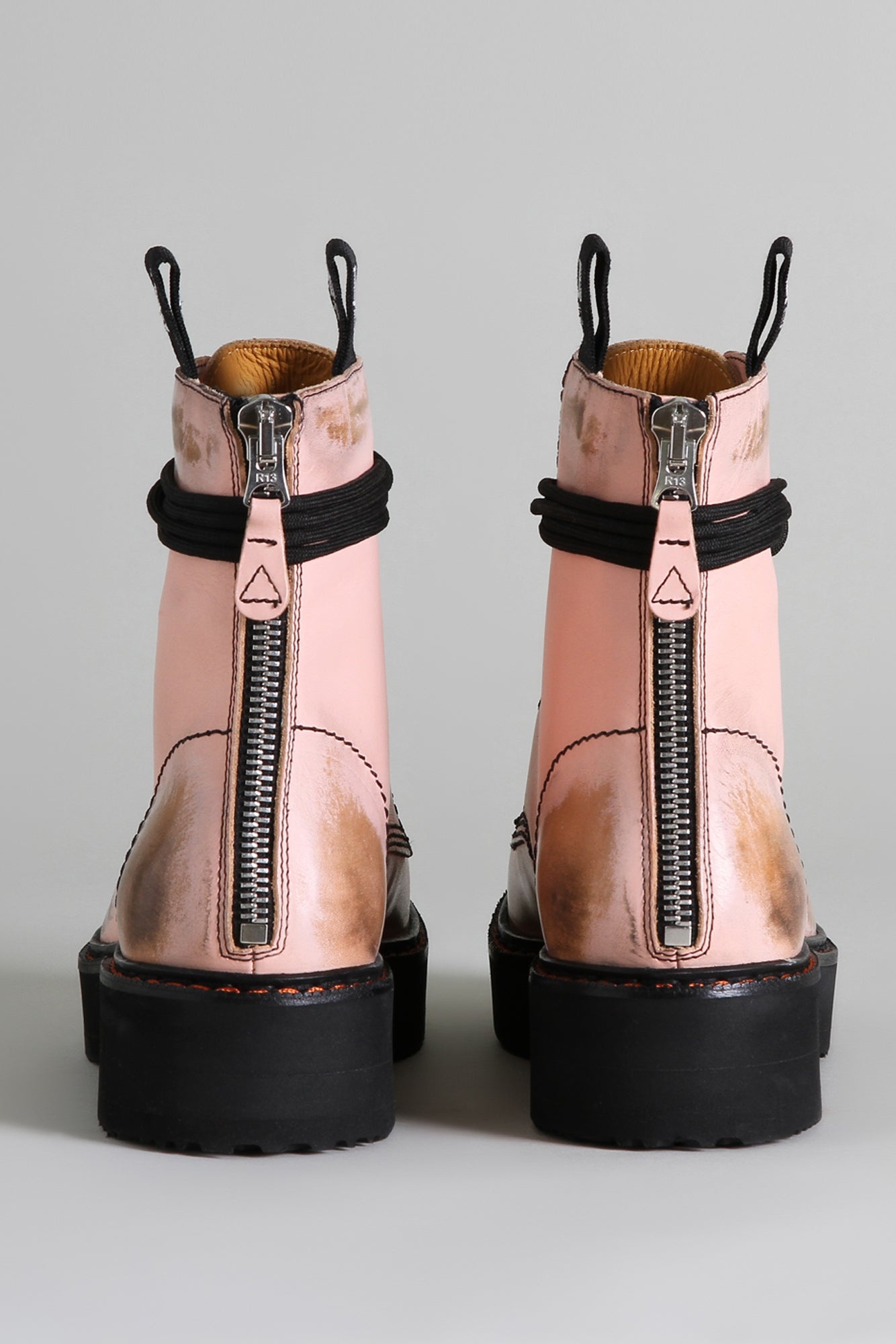 SINGLE STACK BOOT - PINK - 3