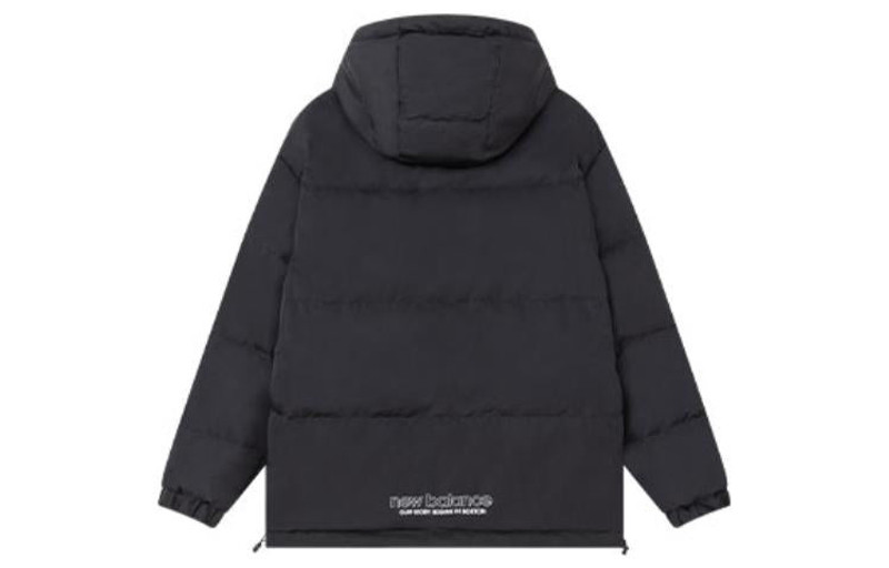 New Balance New Balance logo Sportswear Puffer 'Black White' 5PC44733-BK outlook