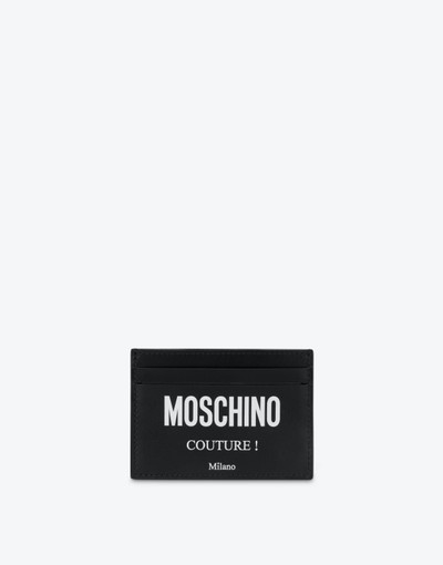 Moschino MOSCHINO COUTURE CARD HOLDER outlook