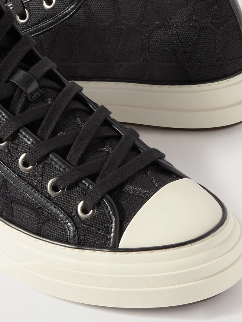 Toile Canvas High-Top Sneakers 6