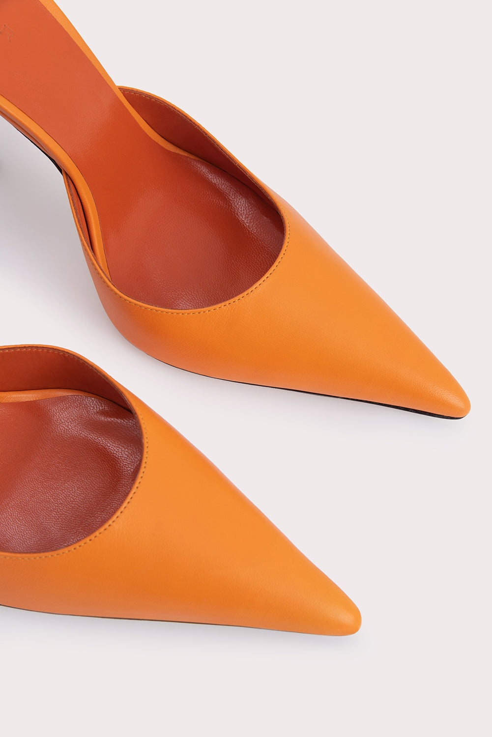Eliza Orange Nappa Leather - 3