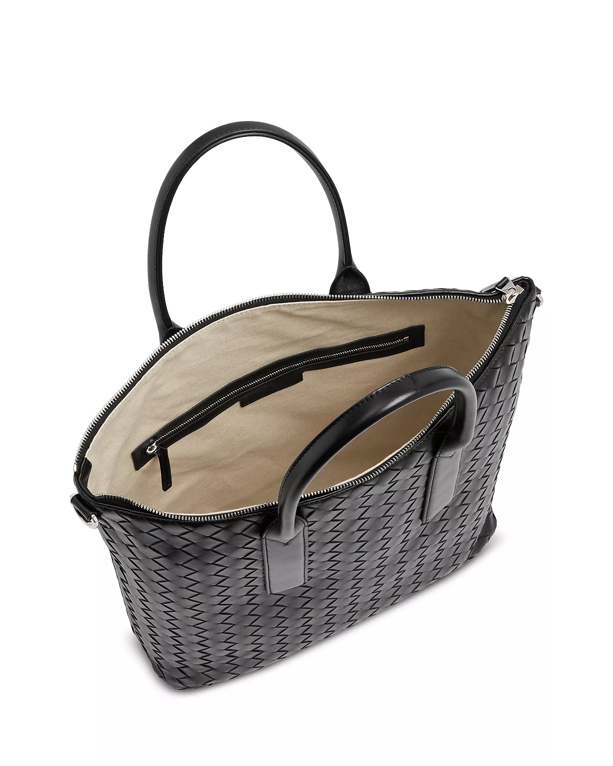 Intrecciato Leather Tote - 2