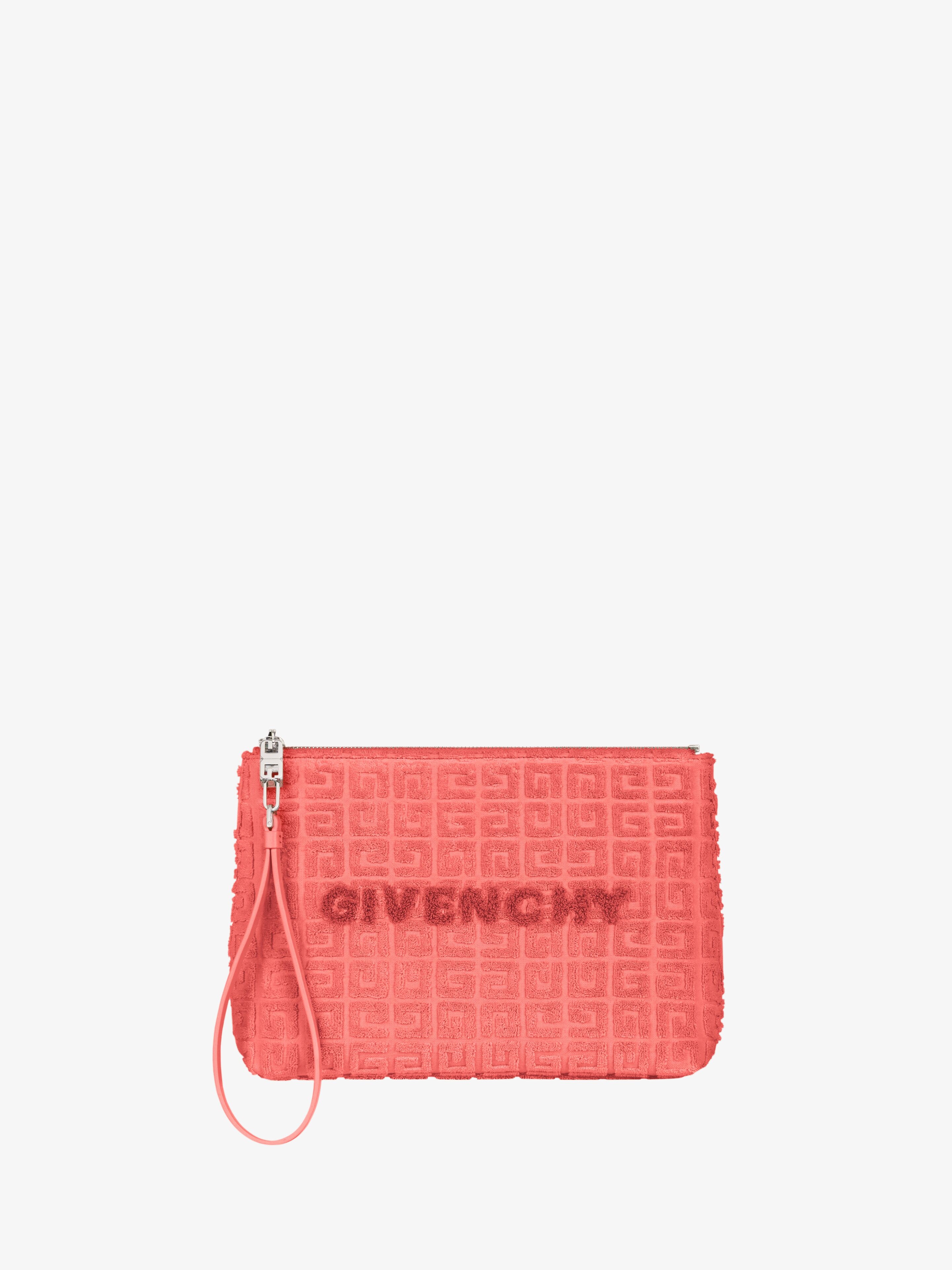 GIVENCHY TRAVEL POUCH IN 4G COTTON TOWELLING - 1