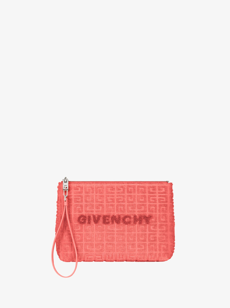 GIVENCHY TRAVEL POUCH IN 4G COTTON TOWELLING 1