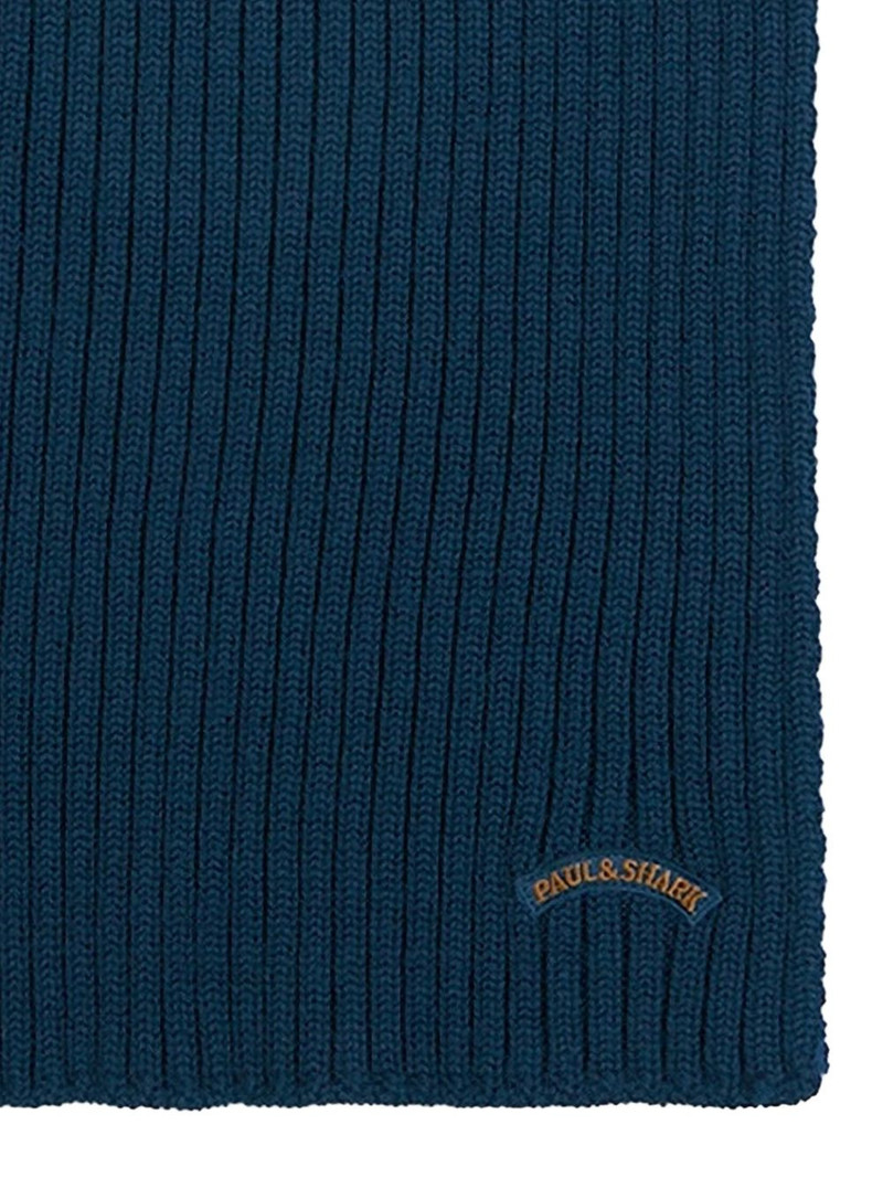 Paul & Shark ribbed scarf outlook