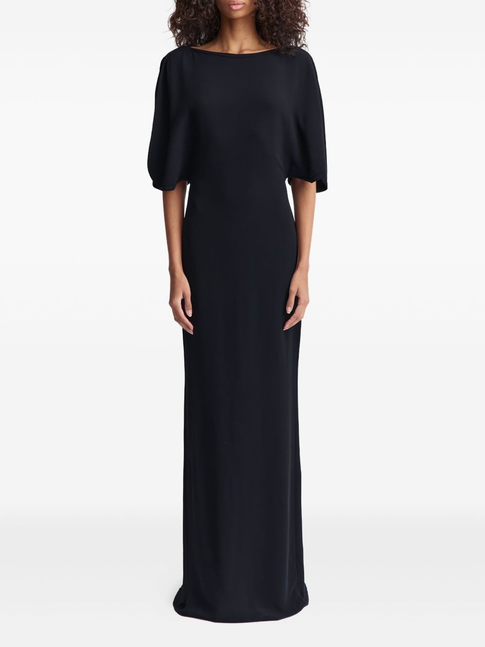 Dona cape-sleeve maxi dress - 2