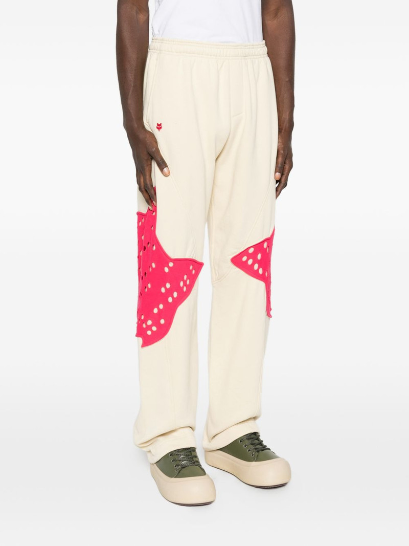 x Fox Lab perforated fox fleece joggers 3