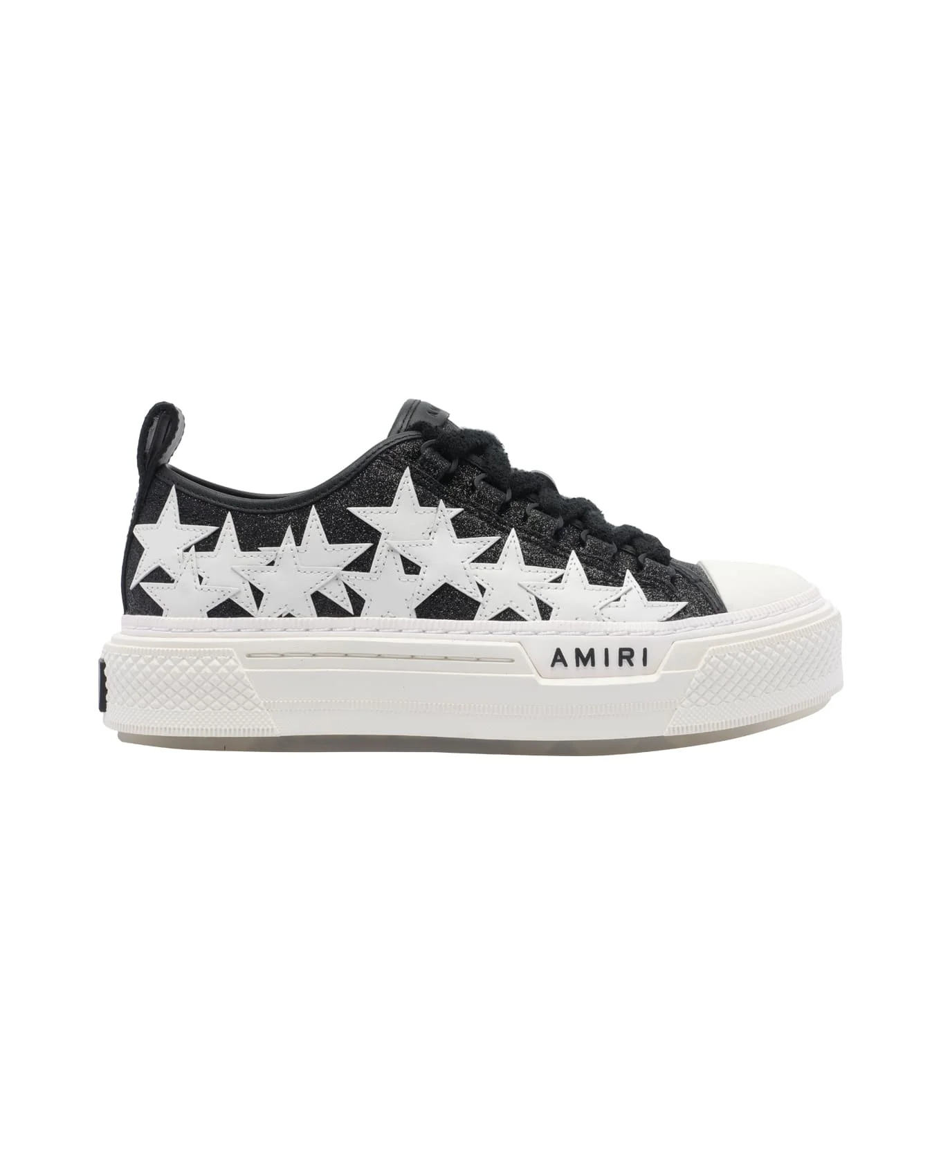 Glitter Stars Court Sneakers - 1
