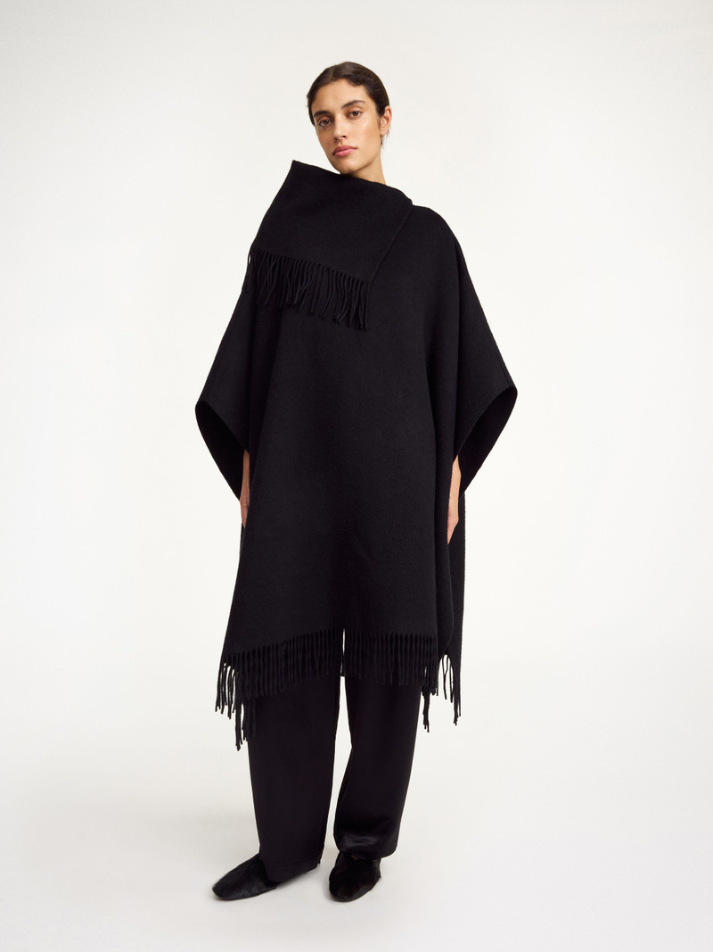 BY MALENE BIRGER Turtlo wool poncho outlook