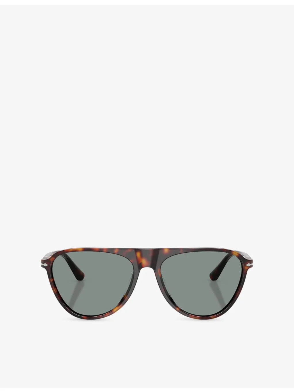 PO3404S Aviator-Frame Tortoiseshell Acetate Sunglasses - 1