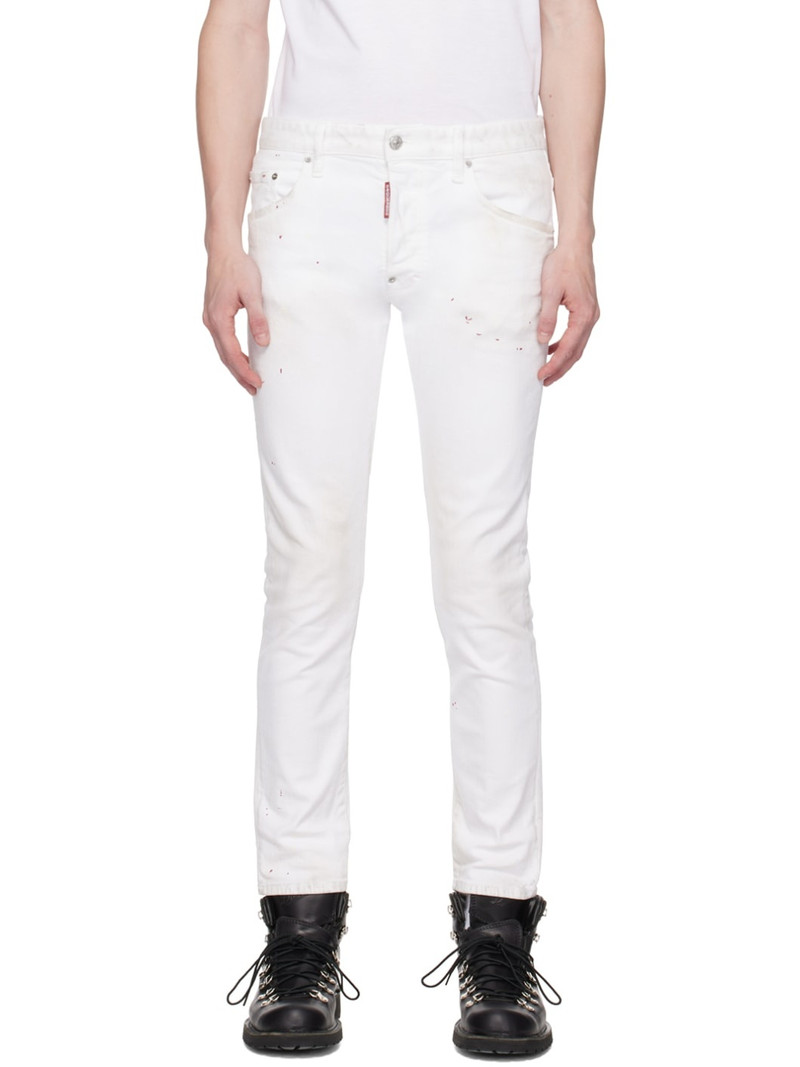 White Skater Jeans 1
